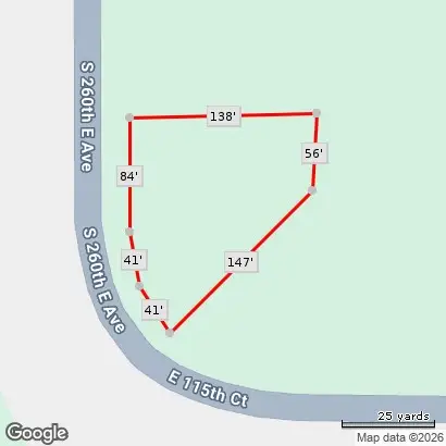 S 261st East Avenue, Coweta, OK 74429 - #2