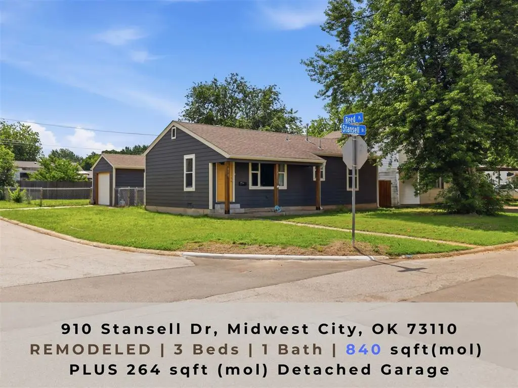 910 Stansell Drive, Midwest City, OK 73110 - #1