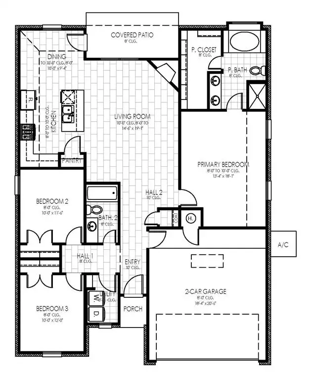 2557 Turtle Way, Midwest City, OK 73130 - #2