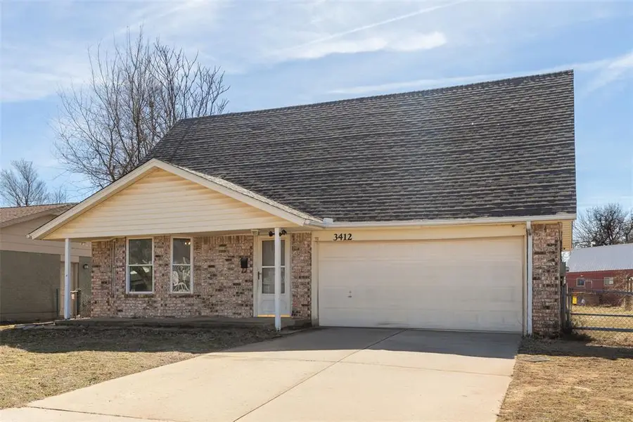 3412 Hillside Drive, Del City, OK 73115 - #3