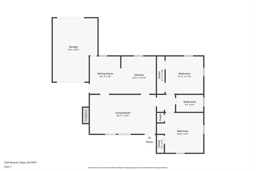 313 E Davis Avenue, Tipton, OK 73570 - #2