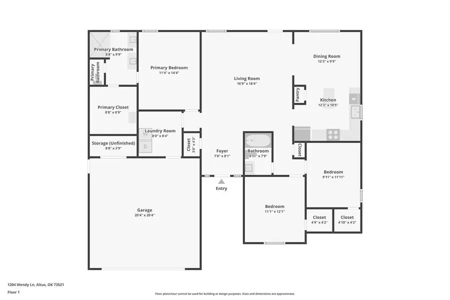 1204 Wendy Lane, Altus, OK 73521 - #2