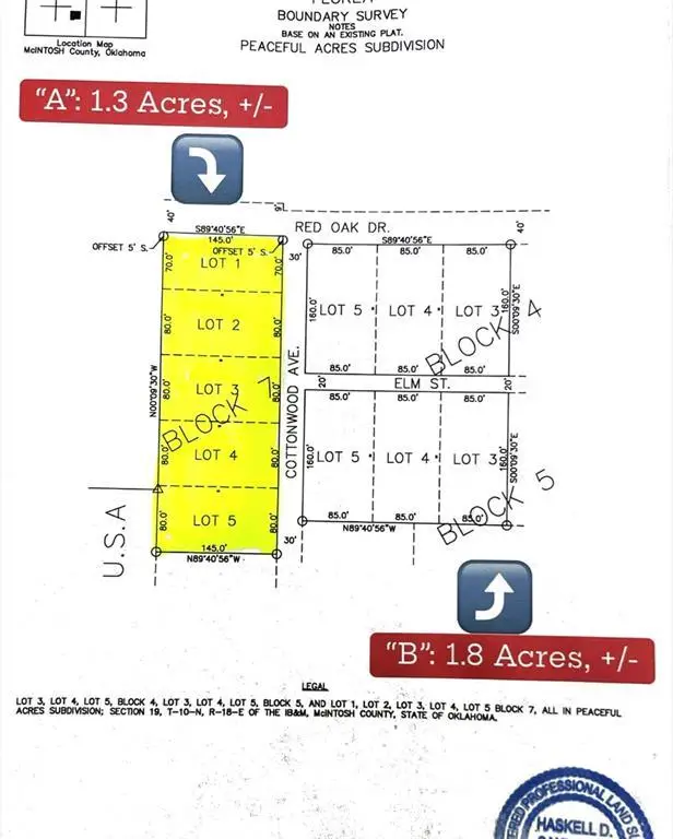 1.3 Acres, E 1168 Road, Eufaula, OK 74432 - #2