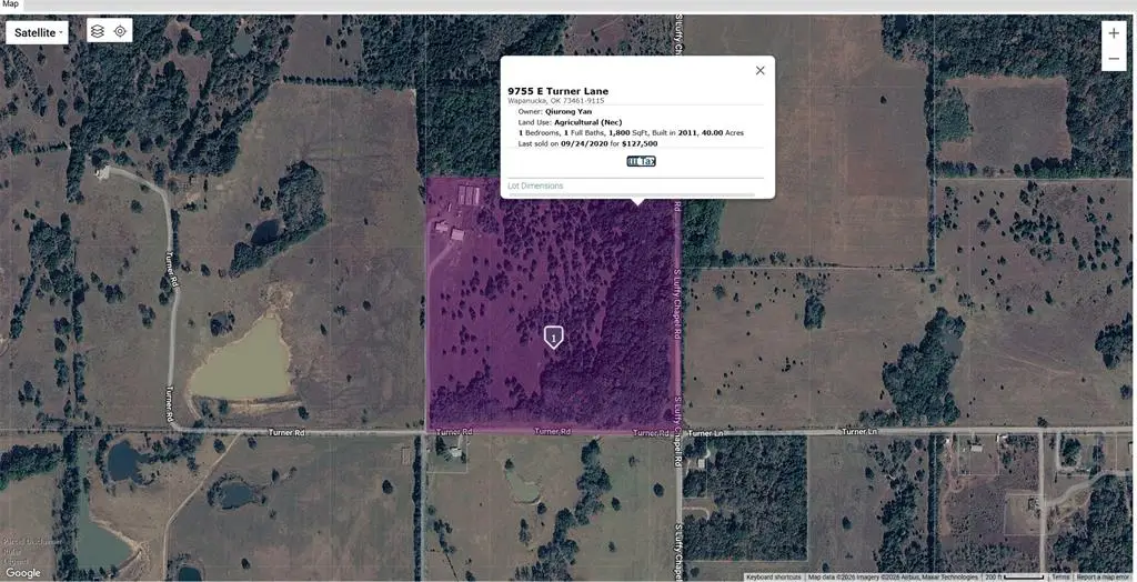 9755 E Turner Lane, Wapanucka, OK 73461 - #1