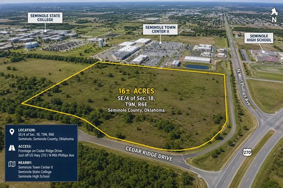 Cedar Ridge Road, Seminole, OK 74868 - #2