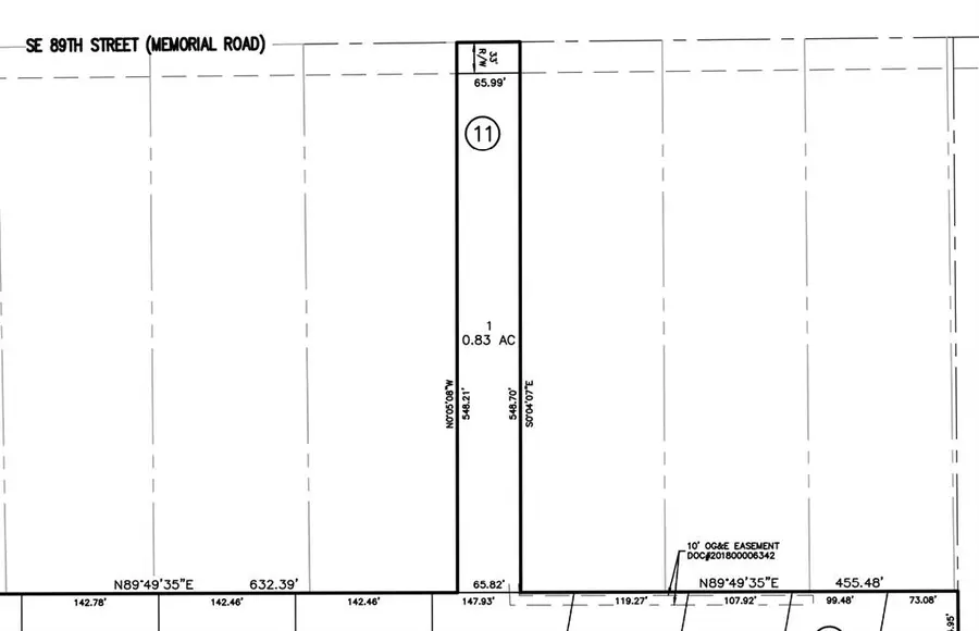 31191 Memorial Road, McLoud, OK 74851 - #3