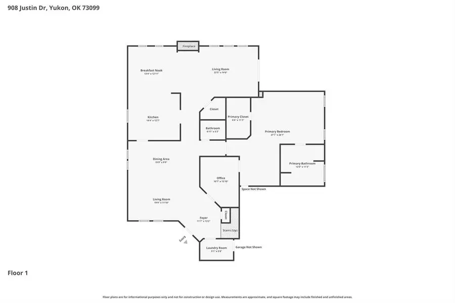 908 N Justin Drive, Yukon, OK 73099 - #3