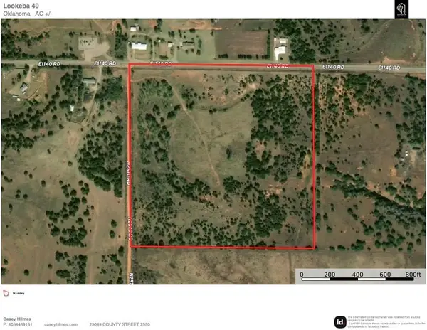E 1140 Road, Lookeba, OK 73053