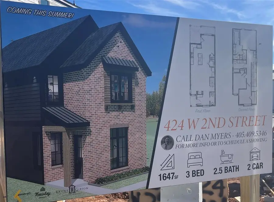 424 W 2nd Street, Edmond, OK 73003 - #3