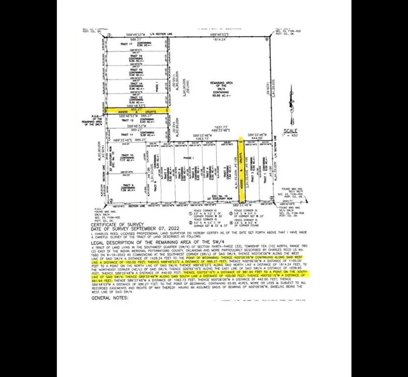Tract 4 Waco Road, Bethel Acres, OK 74851 - #2