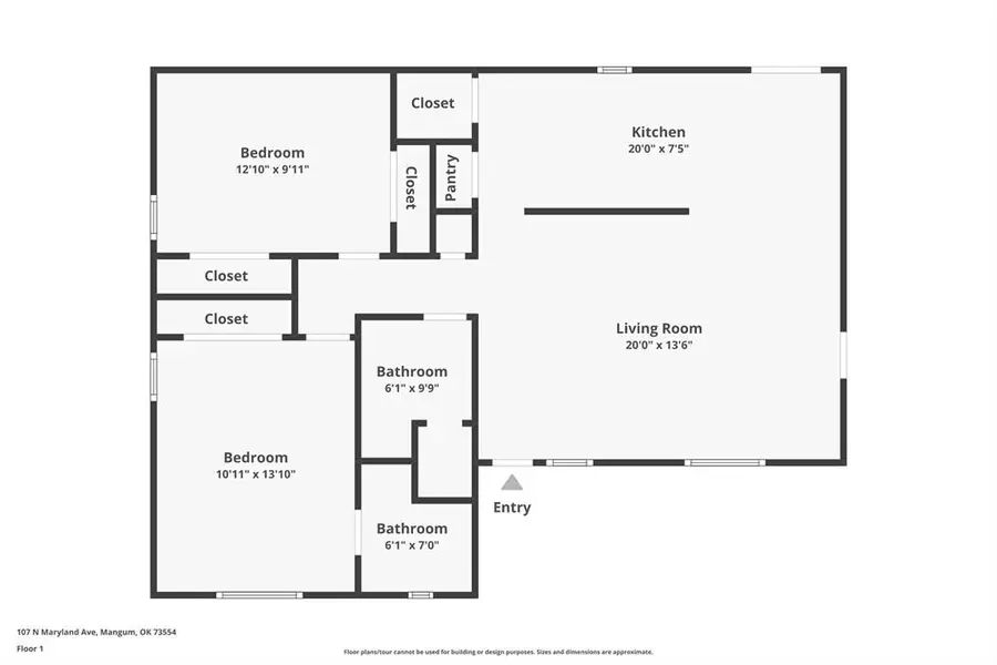 107 N Maryland Avenue, Mangum, OK 73554 - #2