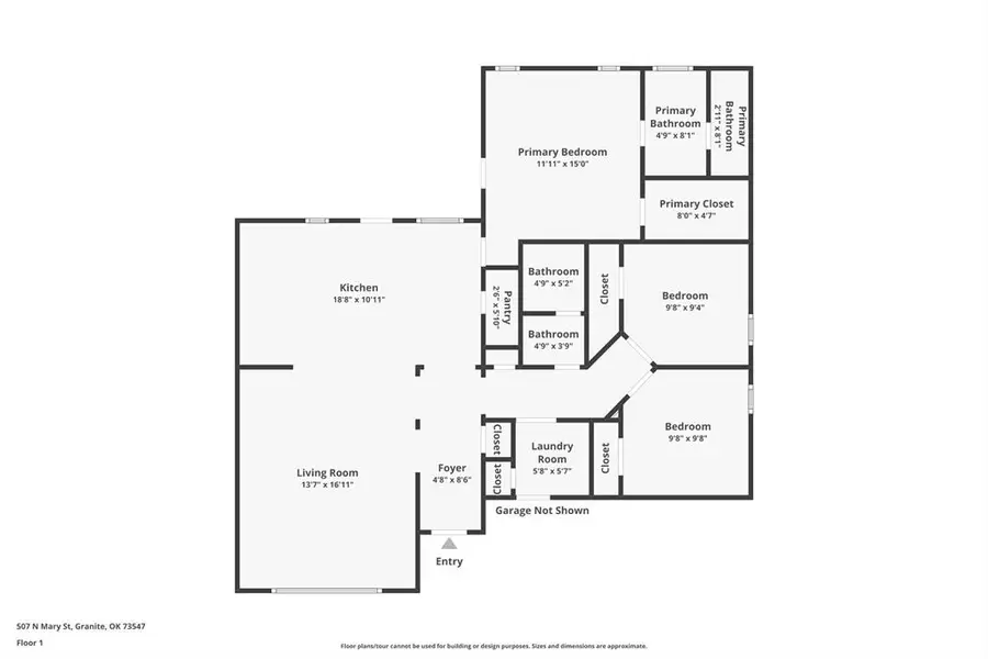 507 N Mary Street, Granite, OK 73547 - #2