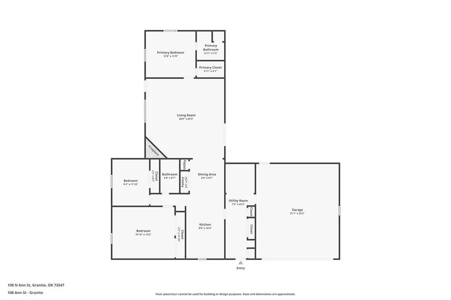 108 N Ann Street, Granite, OK 73547 - #2