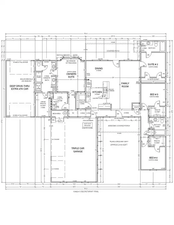 104824 S Secretariat Trail, McLoud, OK 74851 - #3