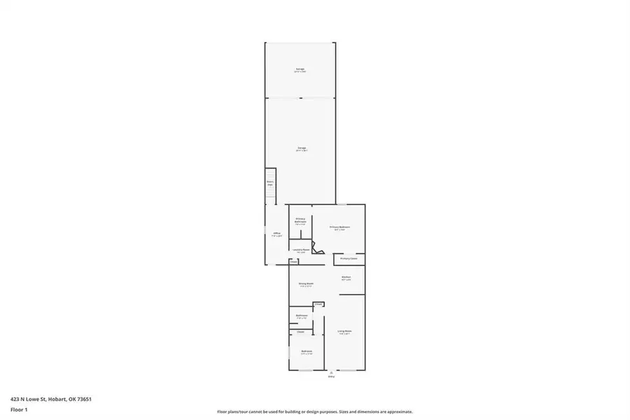423 N Lowe Street, Hobart, OK 73651 - #2