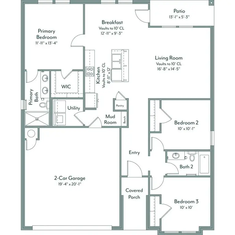 432 Compass Drive, Yukon, OK 73099 - #2