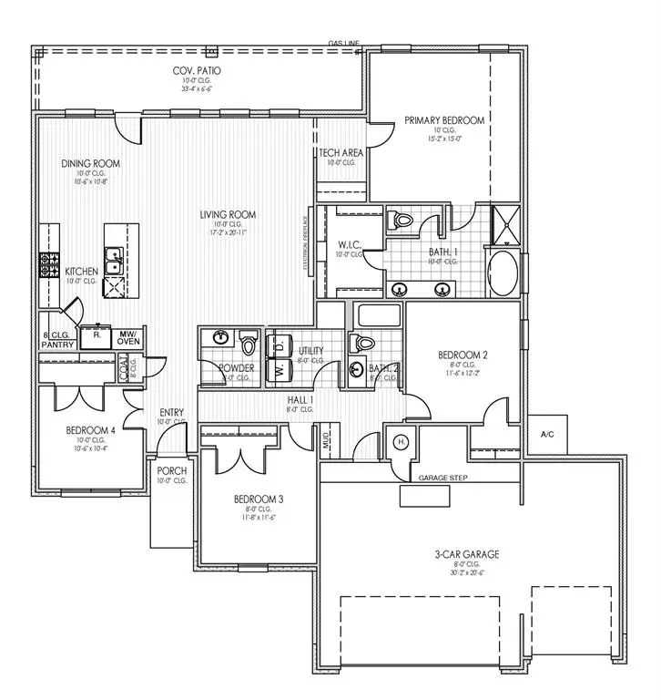 1310 Lighthorsemen Way, Choctaw, OK 73020 - #2
