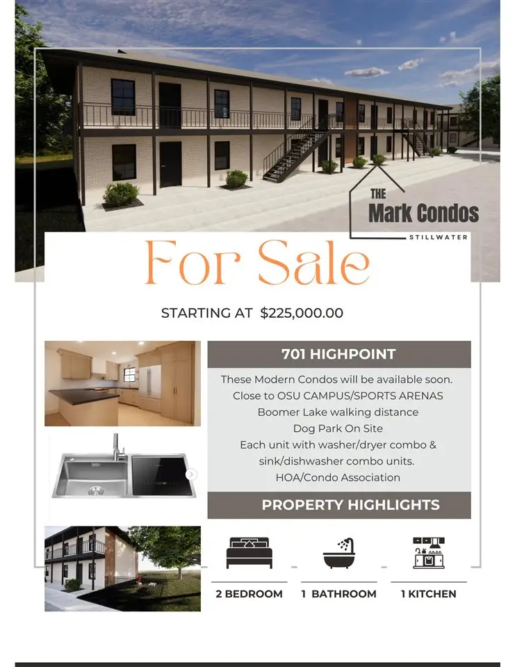 701 W Highpoint #B Drive, Stillwater, OK 74075-0000 - #1