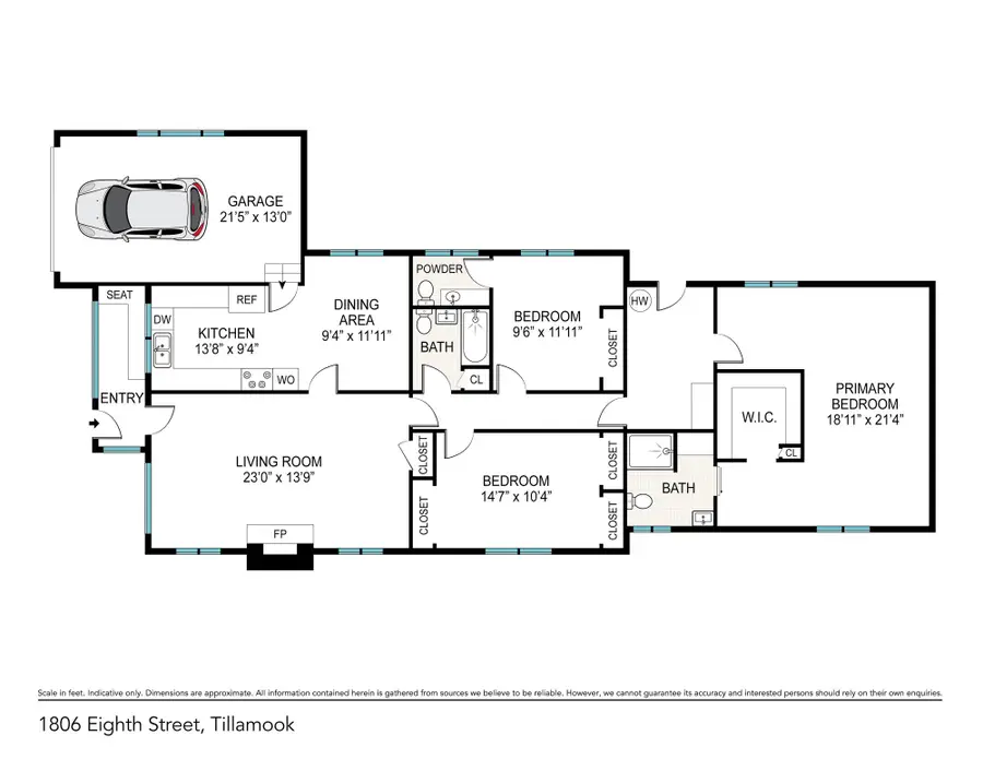 1806 8th, Tillamook, OR 97141 - #3