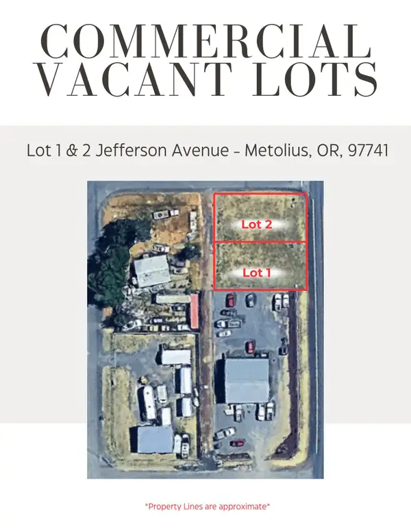 Jefferson Avenue #Lot 1 & 2, Metolius, OR 97741