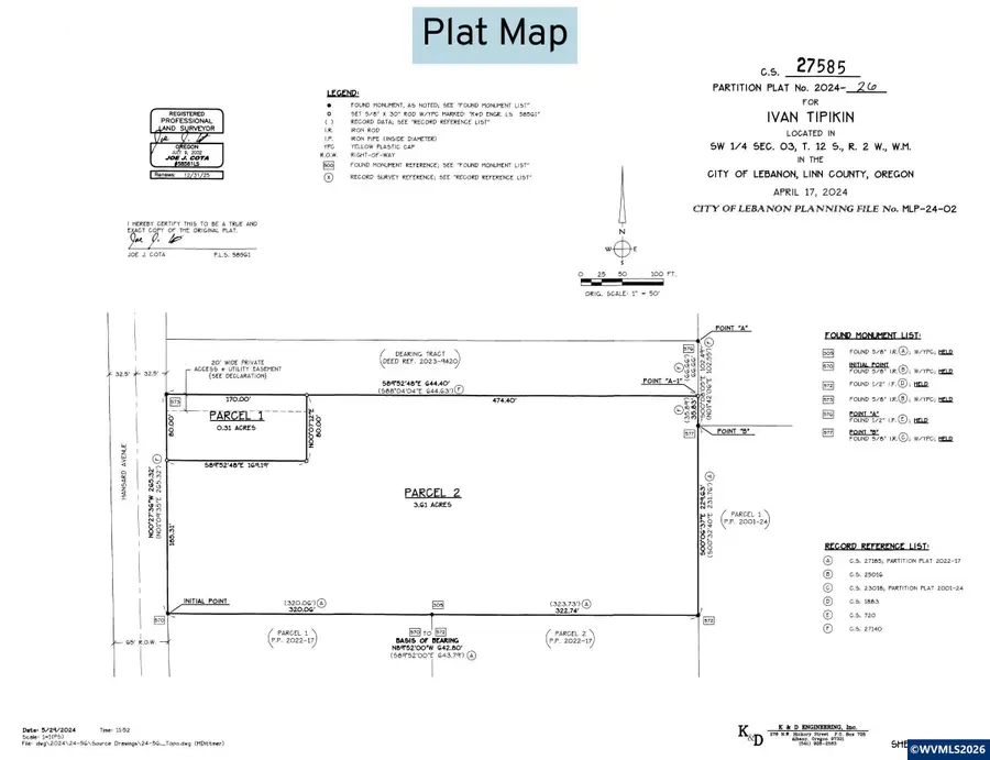 Tax ID 949409  Hansard Av, Lebanon, OR 97355 - #3