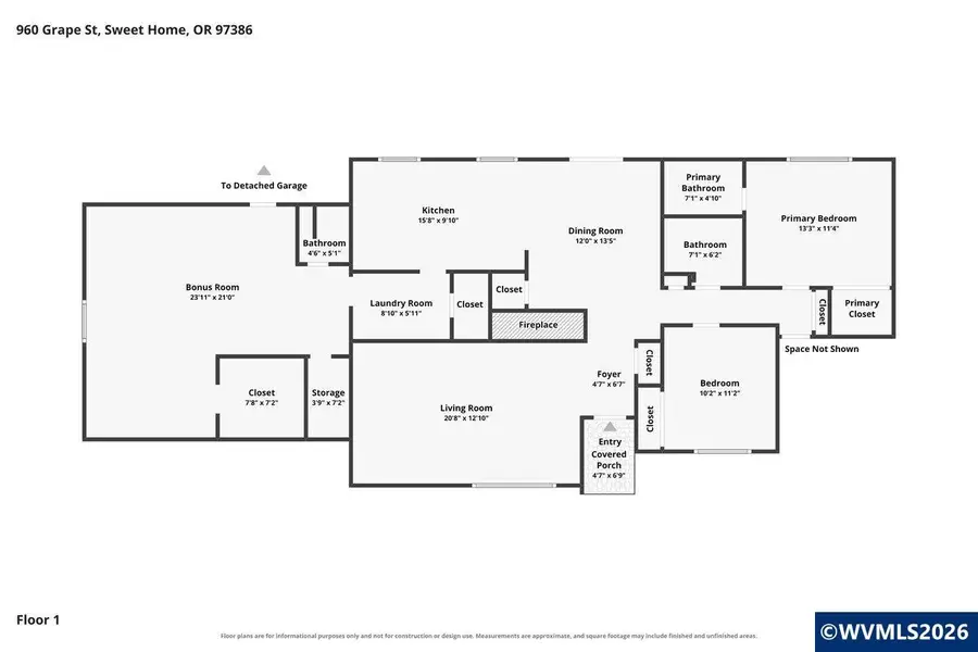960  Grape St, Sweet Home, OR 97386 - #3