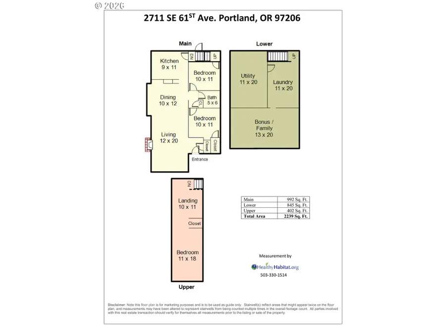 2711 SE 61st Ave, Portland, OR 97206 - #3