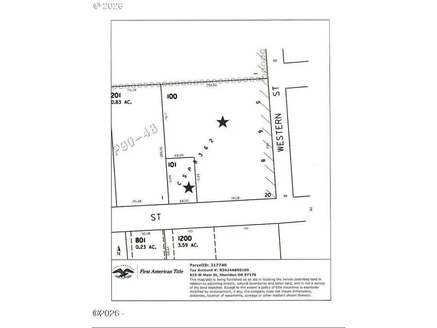 819 W Main St, Sheridan, OR 97378 - #2