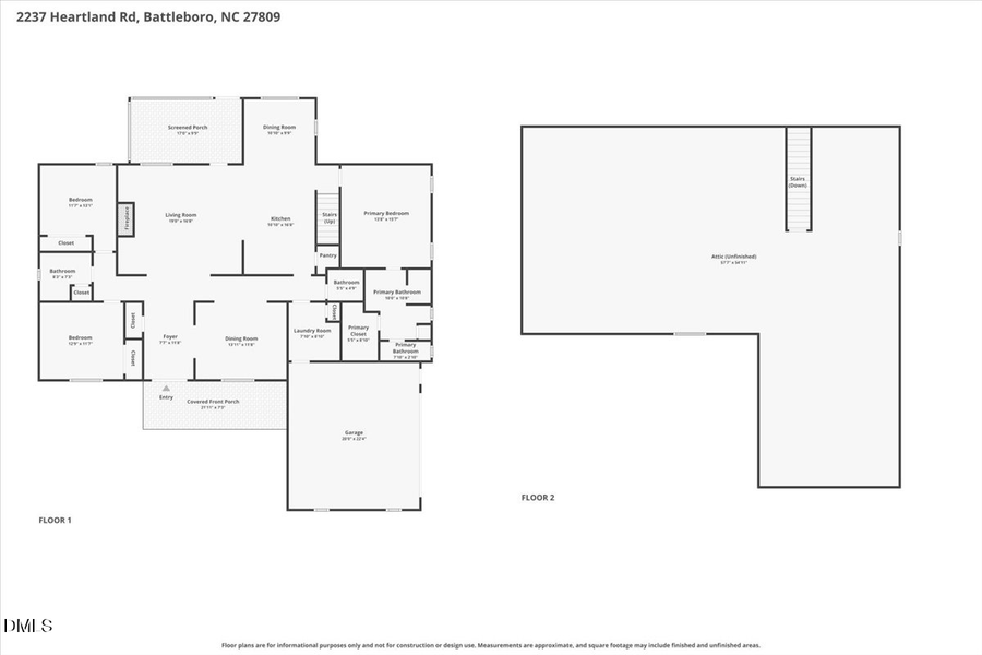 2237 Heartland Road, Battleboro, NC 27809 - #2