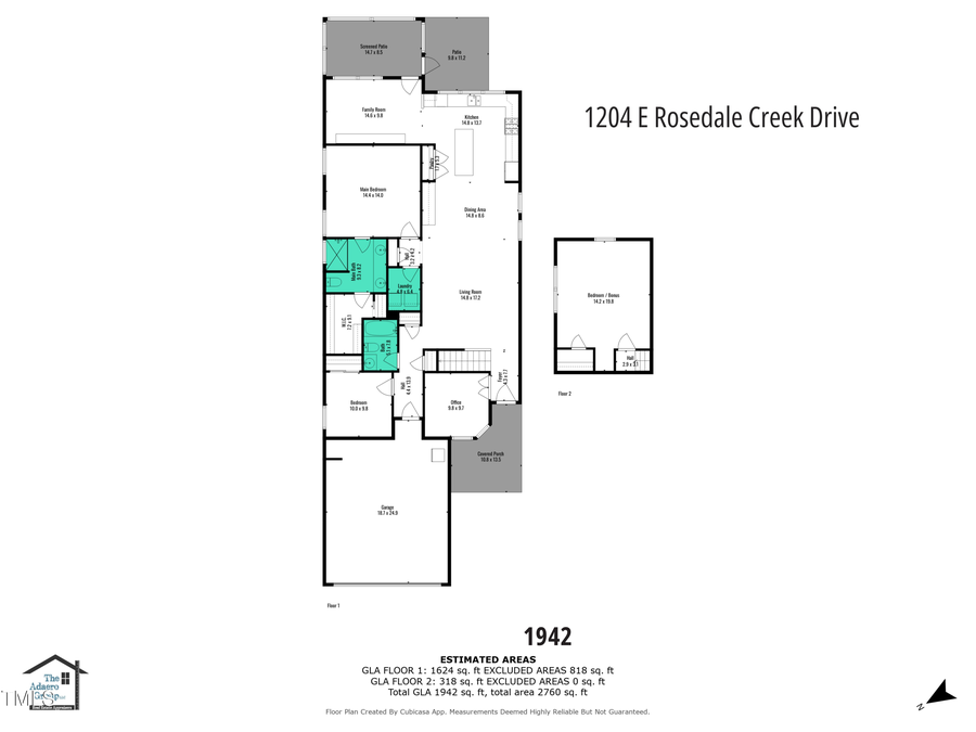 1204 E Rosedale Creek Drive, Durham, NC 27703 - Image #2