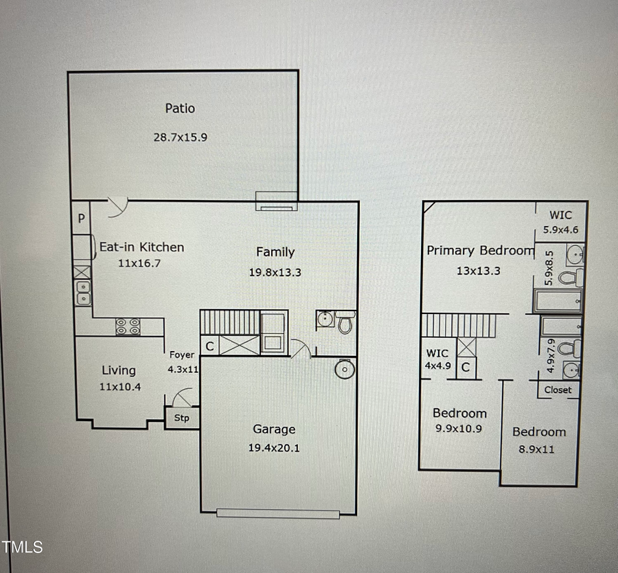 3814 Tyler Bluff Lane, Raleigh, NC 27616 - Image #2