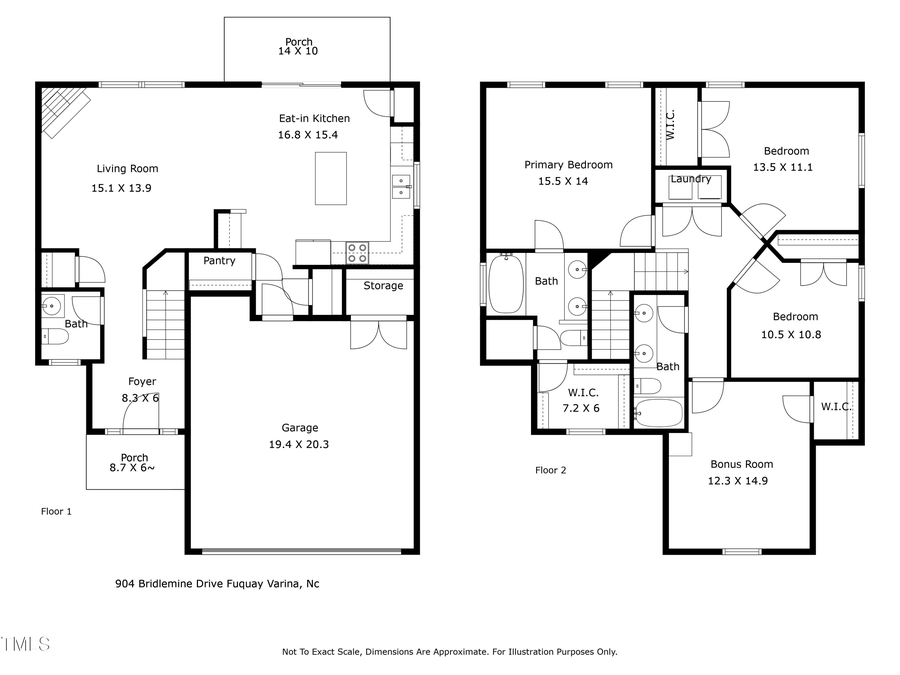 904 Bridlemine Drive, Fuquay Varina, NC 27526 - Image #2