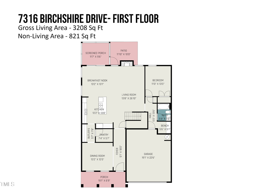 7316 Birchshire Drive, Raleigh, NC 27616 - Image #2