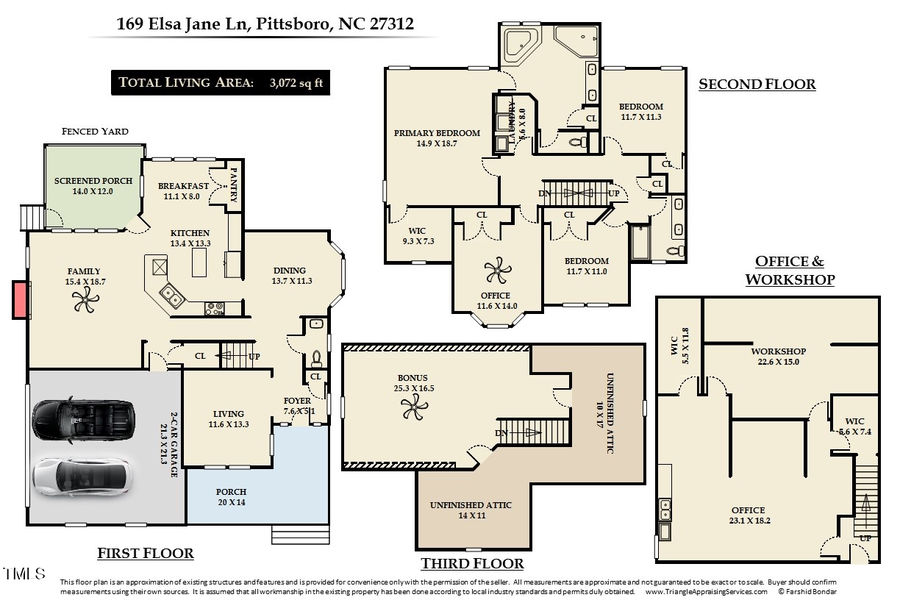 169 Elsa Jane Lane, Pittsboro, NC 27312 - Image #2