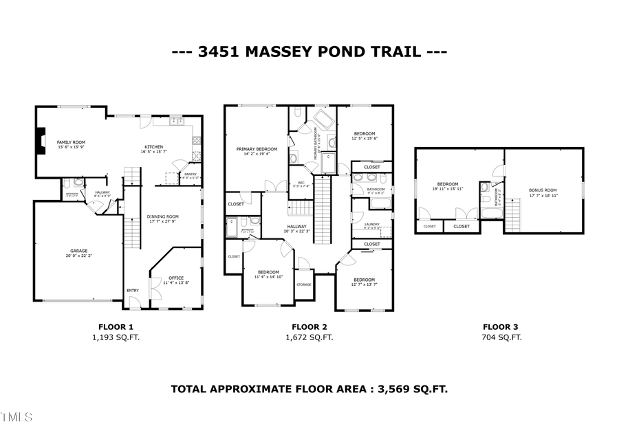 3451 Massey Pond Trail, Raleigh, NC 27616 - Image #2