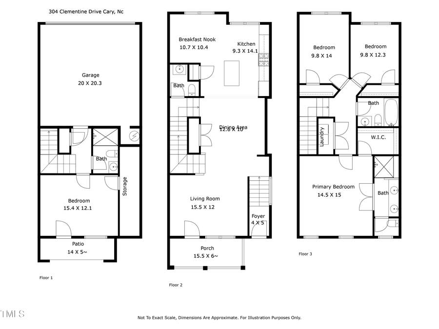 304 Clementine Drive, Cary, NC 27519 - Image #2