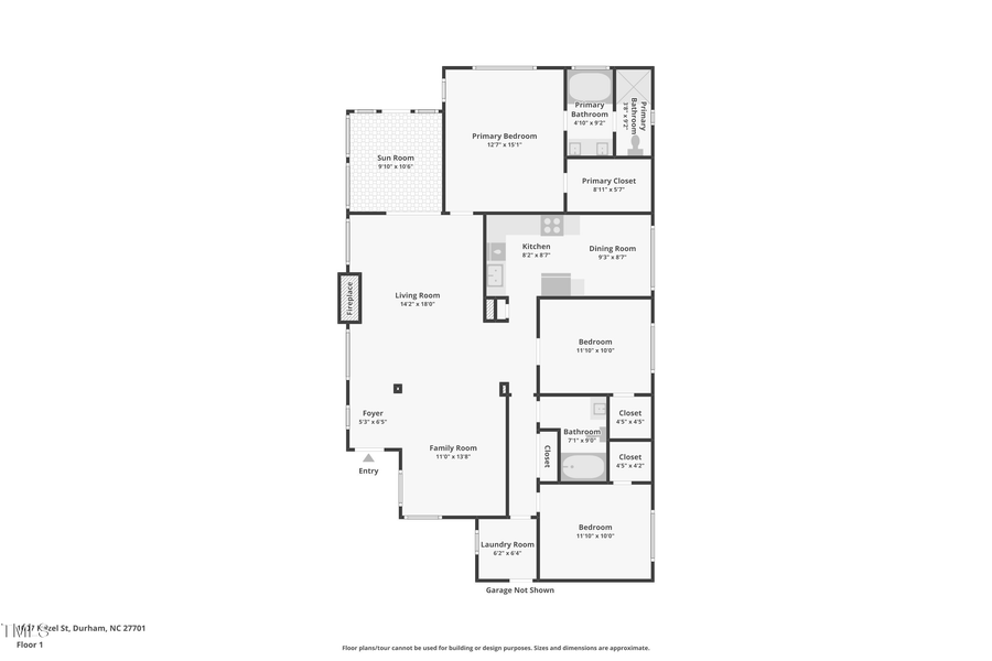 1007 Hazel Street, Durham, NC 27701 - Image #2