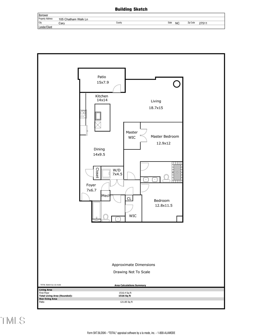 105 Chatham Walk Lane #102, Cary, NC 27511 - Image #2