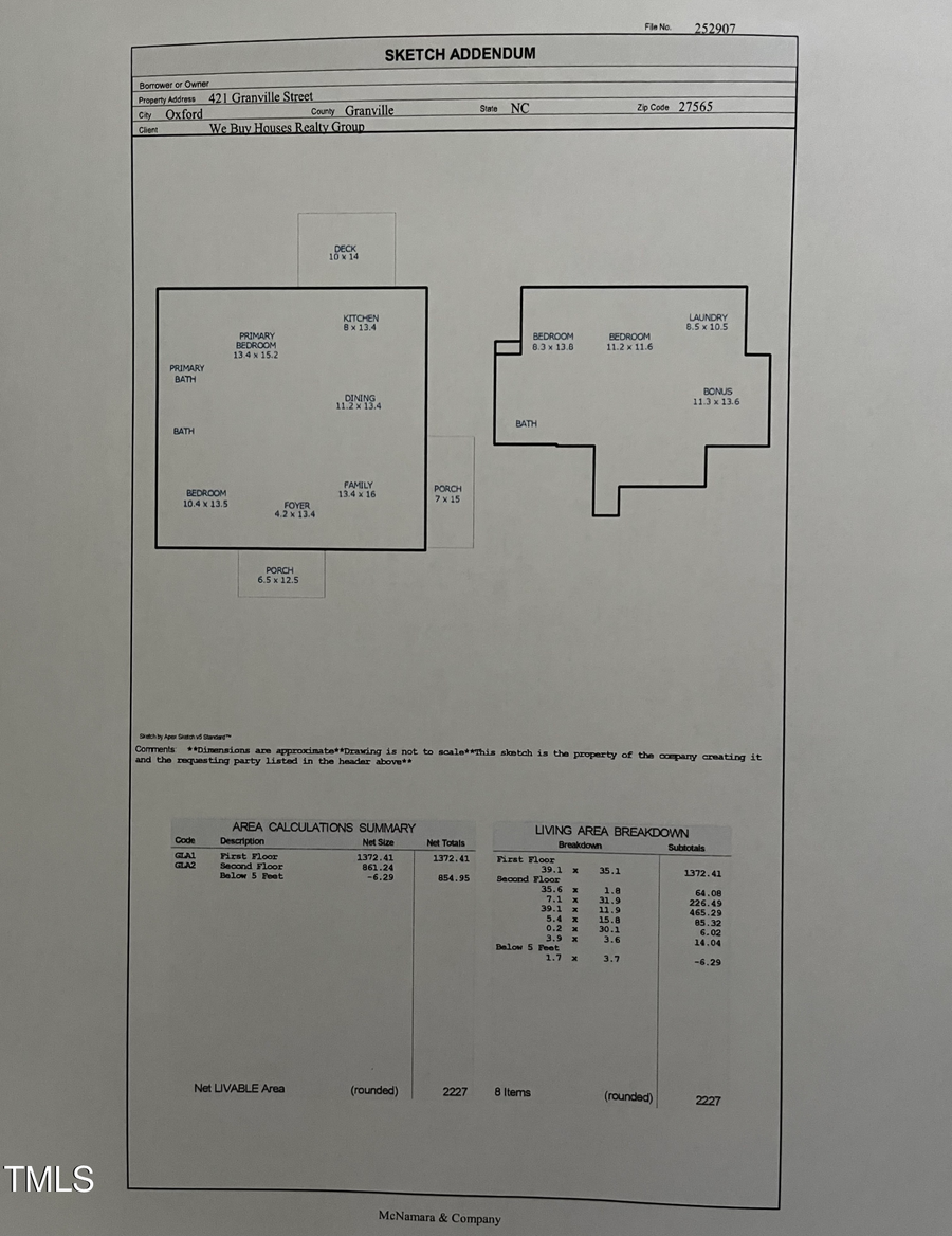 421 Granville Street, Oxford, NC 27565 - Image #2