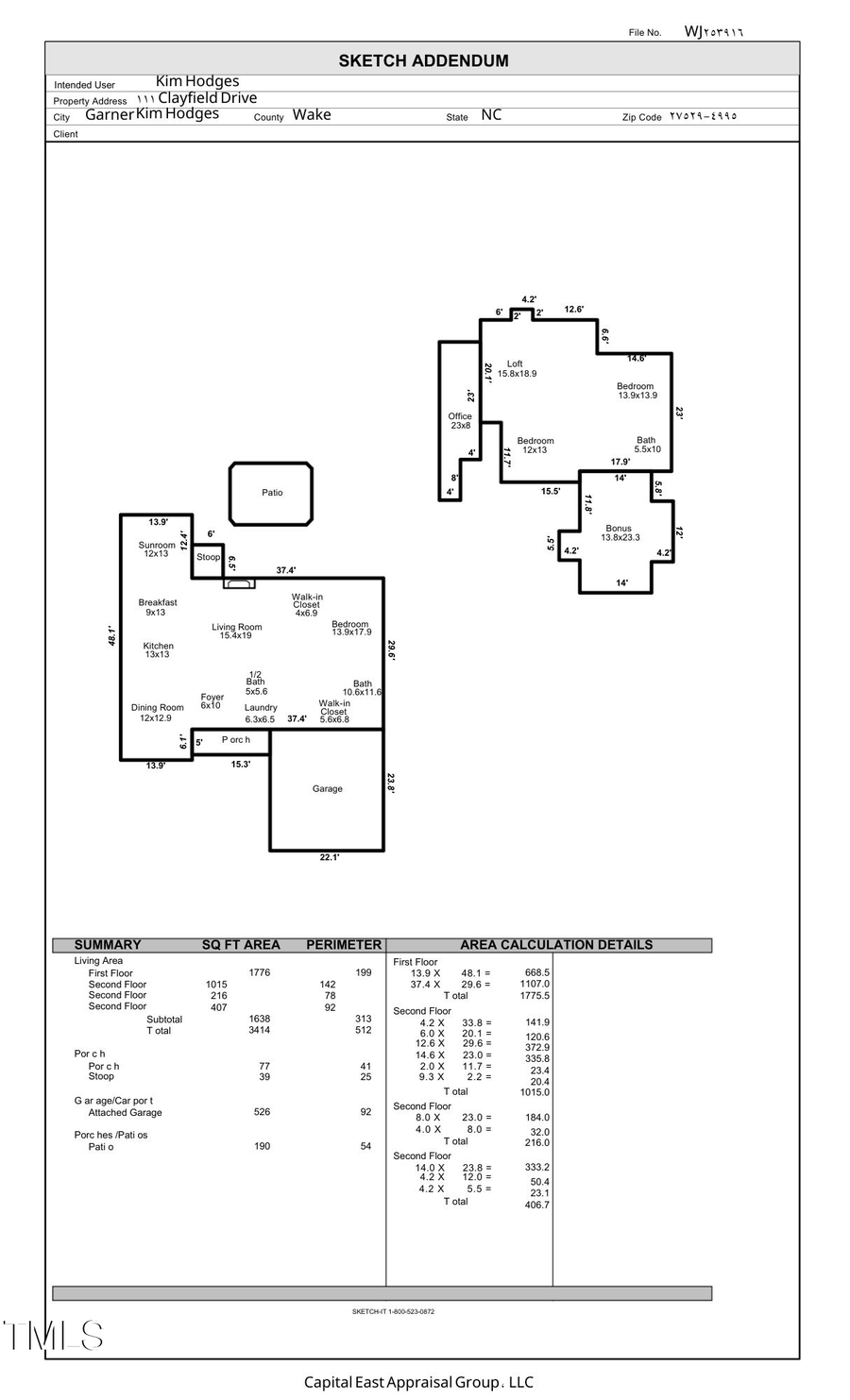 111 Clayfield Drive, Garner, NC 27529 - Image #2