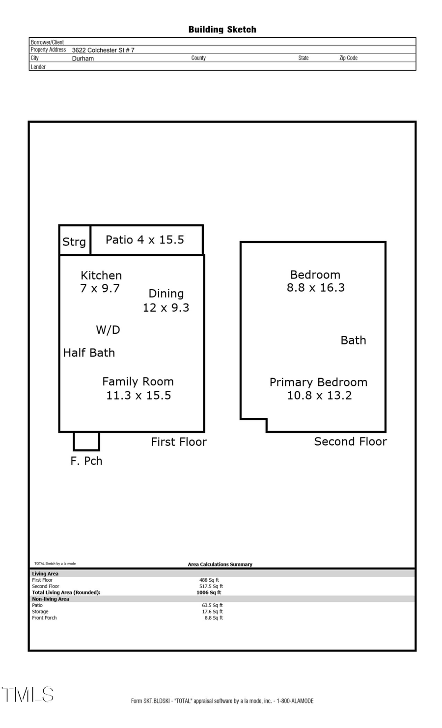 3622 Colchester Street #Unit 7, Durham, NC 27707 - Image #2