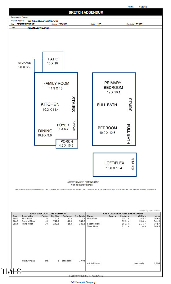821 Silver Linden Lane, Wake Forest, NC 27587 - Image #2