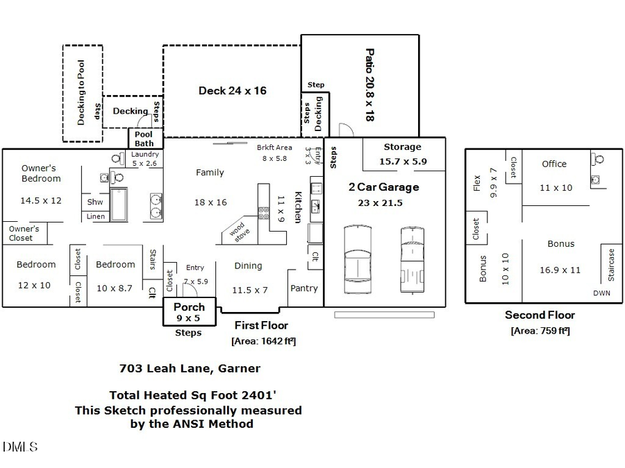 703 Leah Lane, Garner, NC 27529 - Image #2