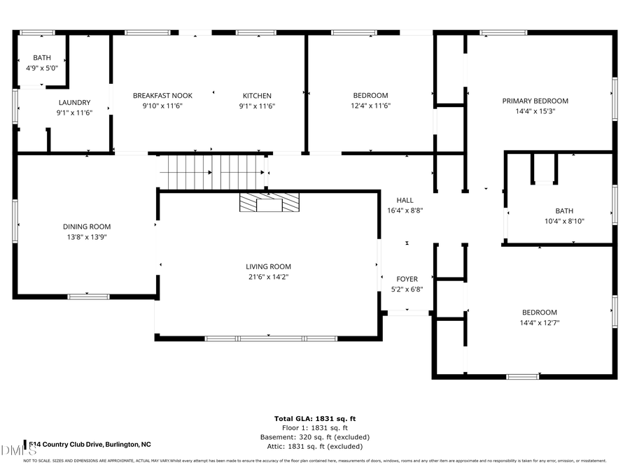 514 Country Club Drive, Burlington, NC 27215 - Image #2