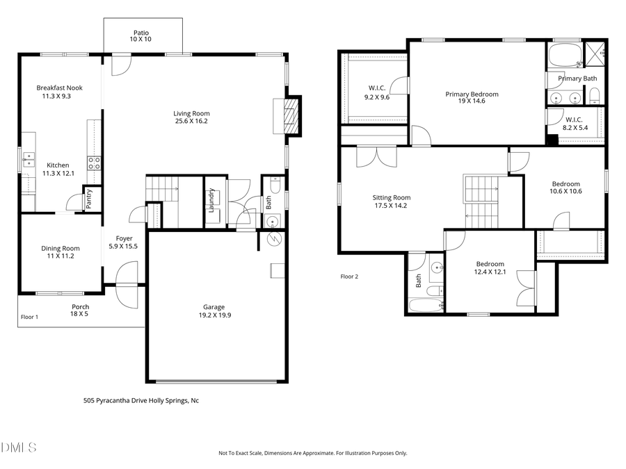 505 Pyracantha Dr Drive, Holly Springs, NC 27540 - Image #2