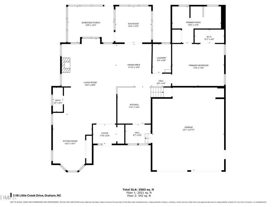 548 Little Creek Drive, Graham, NC 27253 - Image #2