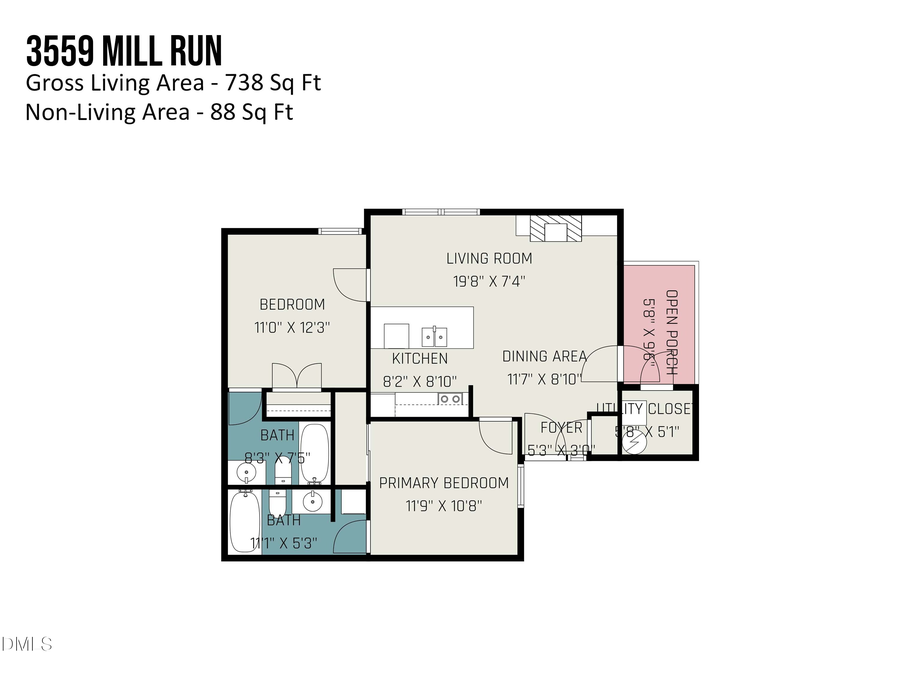 3559 Mill Run, Raleigh, NC 27612 - Image #2