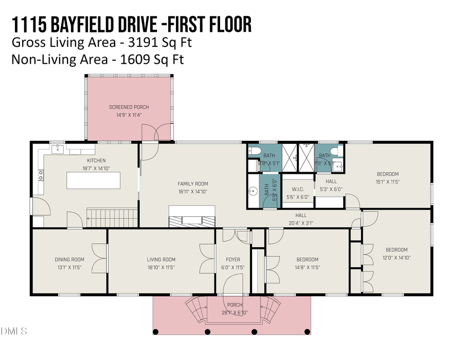 1115 Bayfield Drive, Raleigh, NC 27606 - Image #2