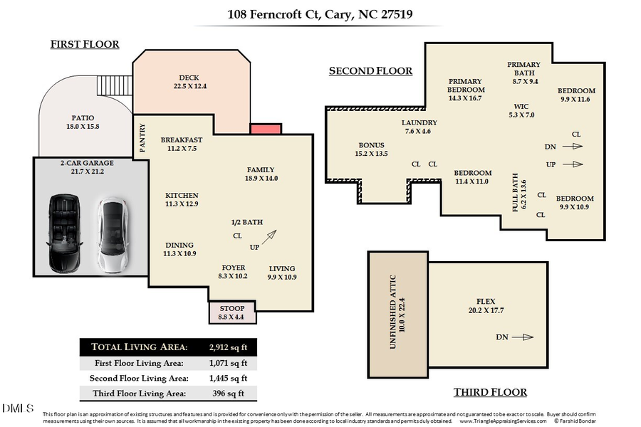 108 Ferncroft Court, Cary, NC 27519 - Image #2