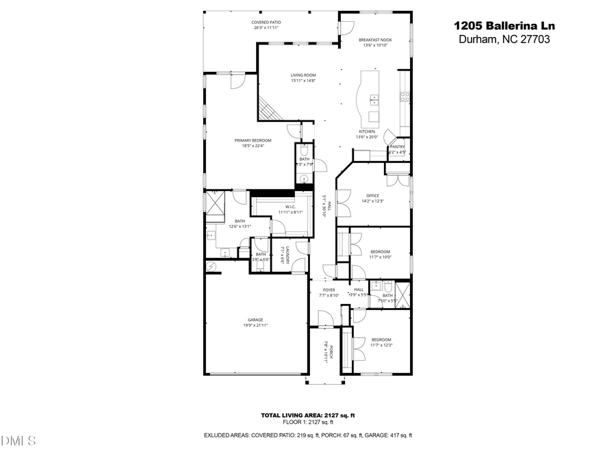 1205 Ballerina Lane, Durham, NC 27703 - Image #2